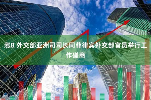 涨8 外交部亚洲司司长同菲律宾外交部官员举行工作磋商